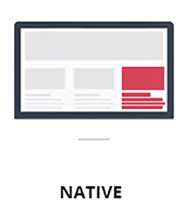 Native ad, native advertising, native marketing, Axismobi native ad, google native ad, native ad size, mobile native ads